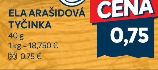 Ela arašidová tyčinka