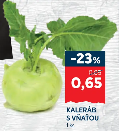 Kaleráb s vňaťou