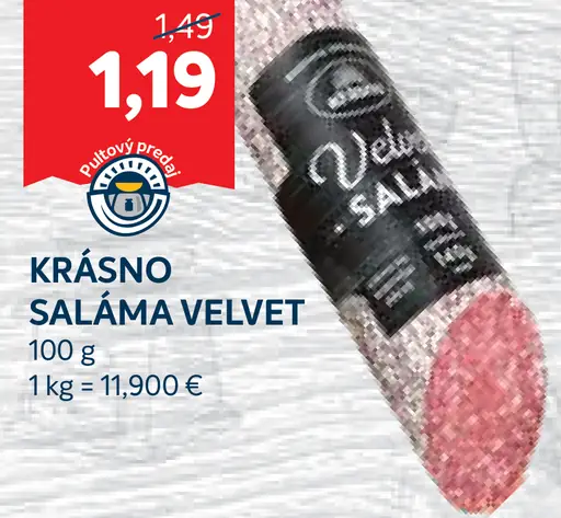 Krásno saláma Velvet