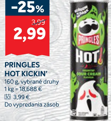 Pringles Hot Kickin’