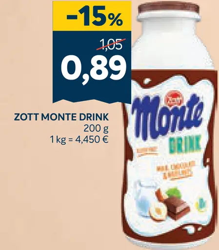 Zott Monte Drink