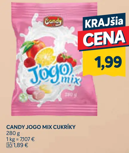 Candy Jogo Mix cukríky