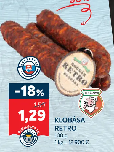 Klobása Retro
