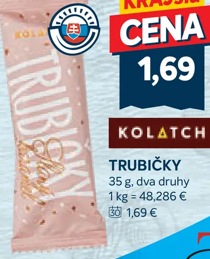 Trubičky dva druhy