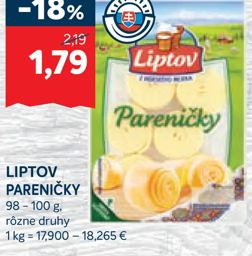 Liptov parenicky