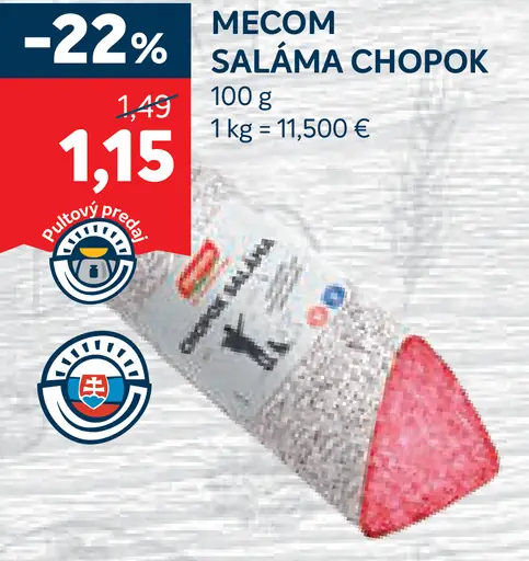 Mecom Chopok saláma