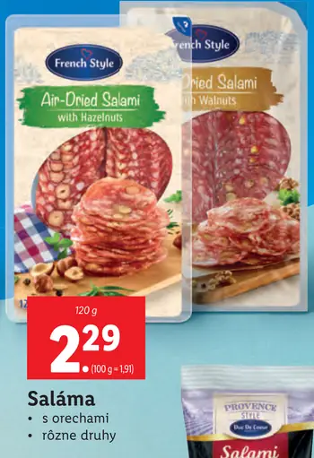 Air-Dried Salami with Hazelnuts