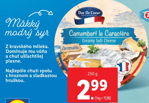 Camembert le Caractère