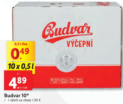 Budvar 10°