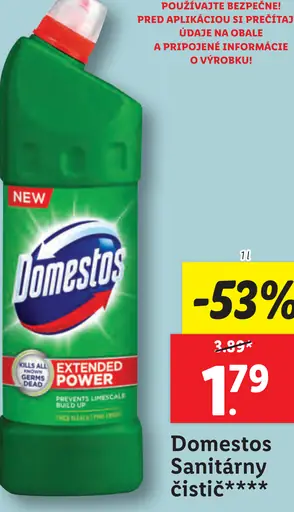 Domestos Sanitačný čistič