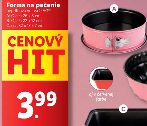 Forma na pečenie ILAG® A