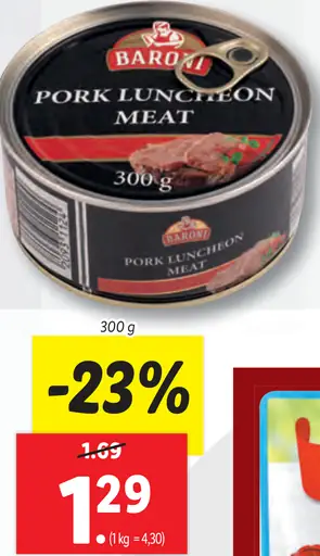 Pork Luncheon Meat