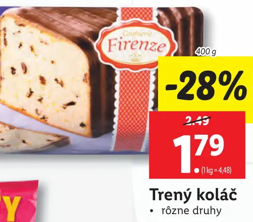 Trený koláč