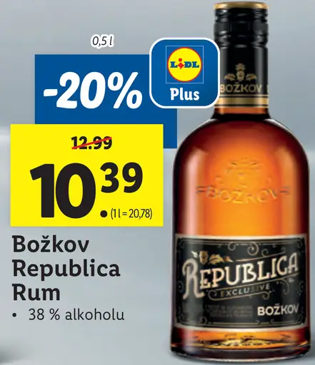 BOŽKOV REPUBLICA Rum