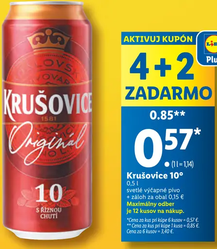 Krušovice Original