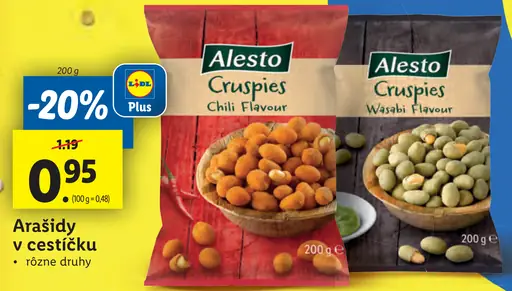 Alesto Crispies, Chili Flavour