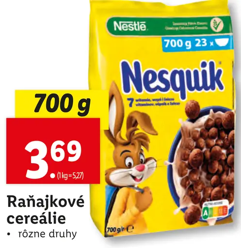 Raňajkové cereálie