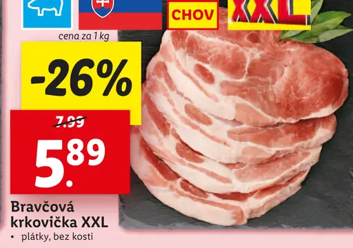 Bravčová krkovička XXL