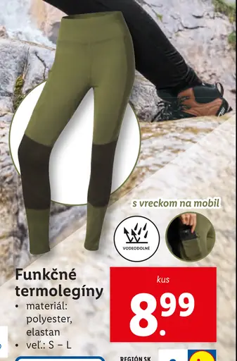 Funkčné termolegginy