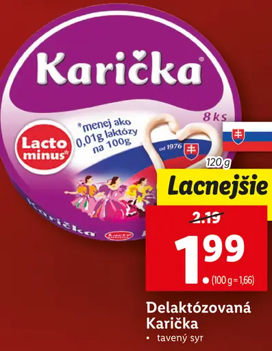 Delaktózovaná Karička