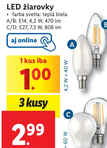 LED žiarovky