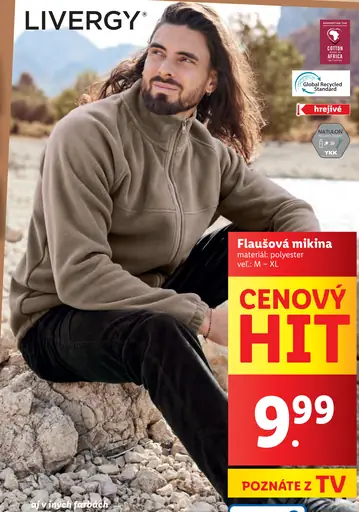 Flačový mikina