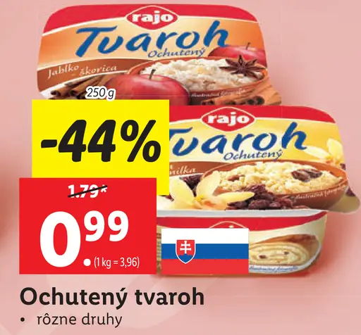 Ochutený tvaroh