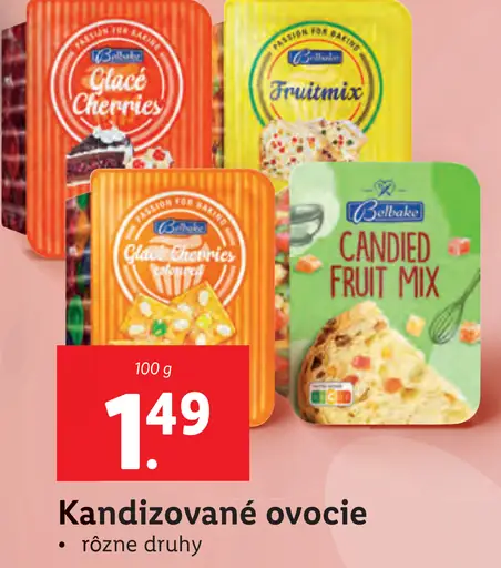 Kandizované ovocie