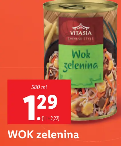 WOK zelenina