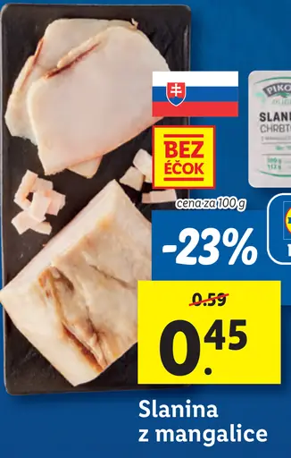 Slanina z mangalice