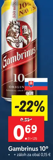 Gambrinus 10