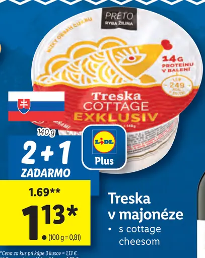 Treska v majonéze