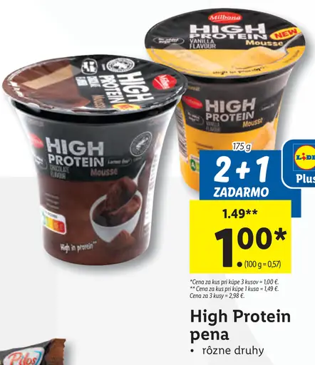 High Protein pena