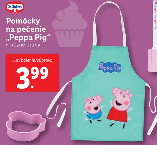 Pomôcky na pečenie „Peppa Pig“