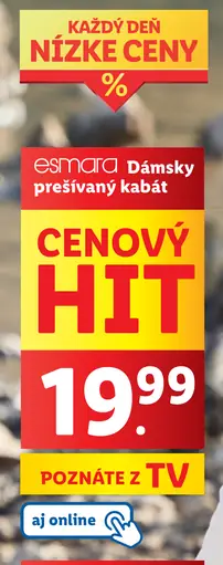 Mámsky prešívaný kabát