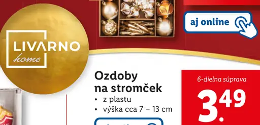 Ozdoby na stromček