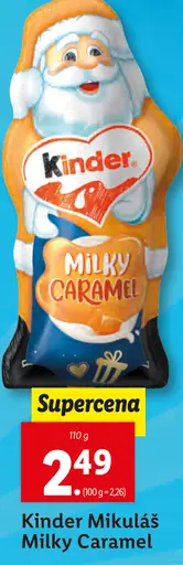 Kinder Mikuláš Milky Caramel