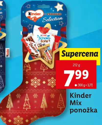 Kinder Mix ponožka