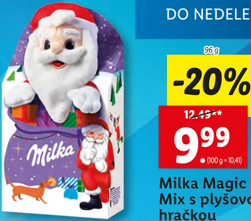 Milka Magic Mix s plyšovou hračkou