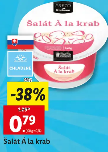 Šalát À la krab