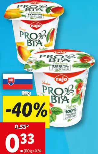 Probia jogurt