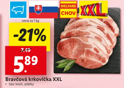 Bravčová krkovička XXL