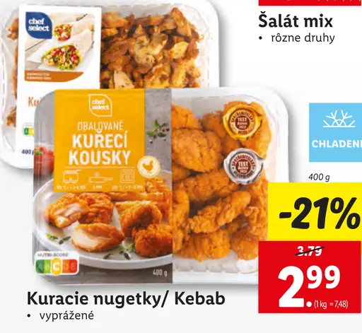 Kuracie nugetky/ Kebab