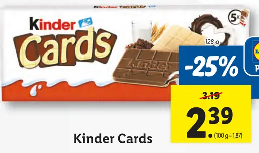 Kinder Cards