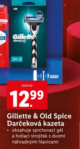 Gillette & Old Spice Darčeková kazeta