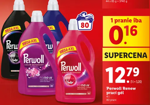 Perwoll Renew prací gél