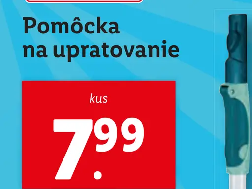 Pomôcka na upratovanie