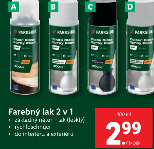 Farebný lak 2 v 1