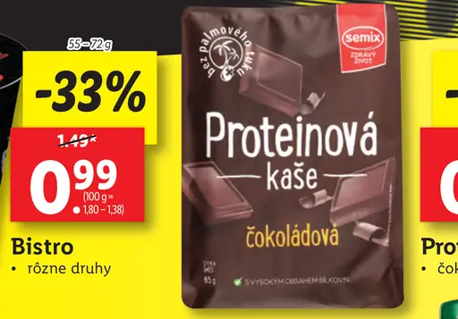 Proteínová kaša čokoládová