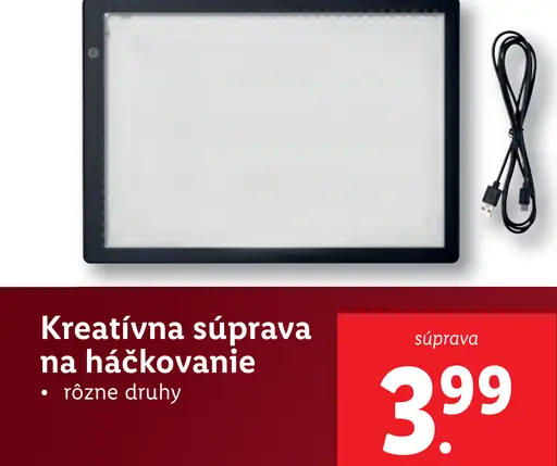 Kreatívna súprava na hĺčkovanie